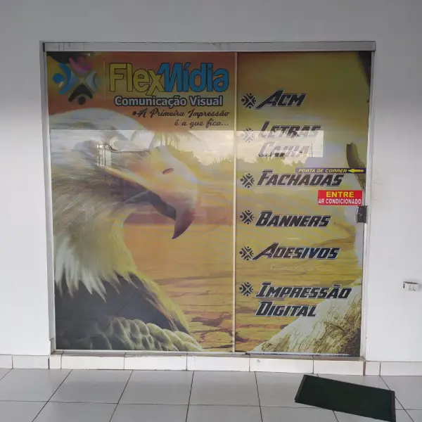 Empresa de adesivos e banners em Goiânia da Flex Mídia CV