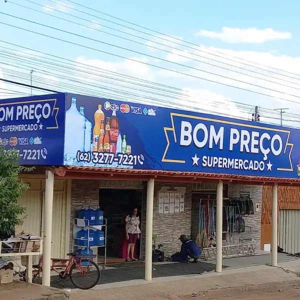 Fachadas de lona sob medida em Goiânia da Flex Mídia CV